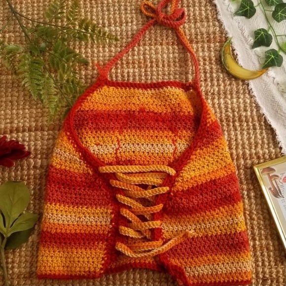 crochet sun top🧶 - Picture 4 of 4